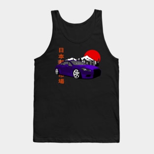 Mitsubishi Eclipse 4 Retro Style Tank Top